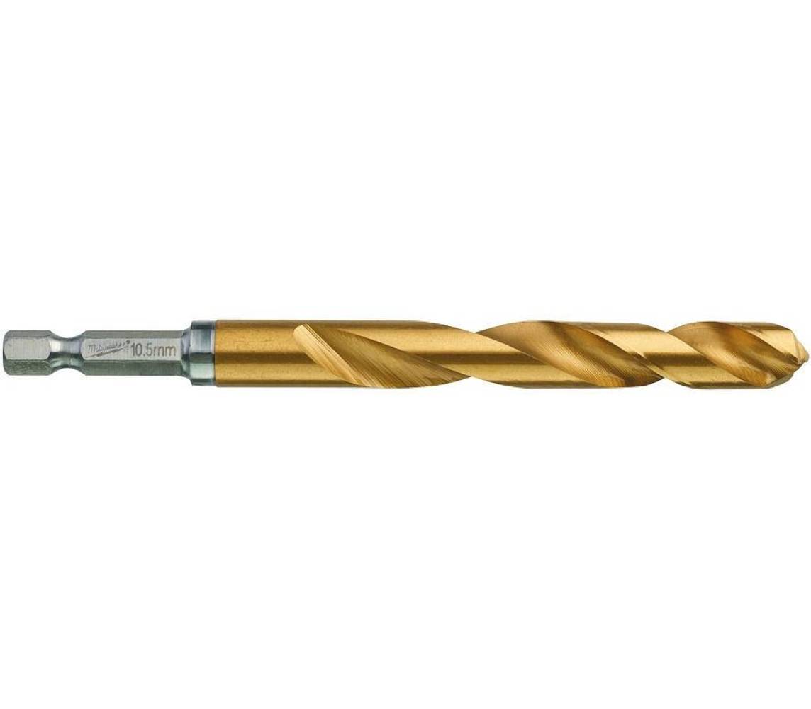 Metallipuur 10.5mm 1/4" löögikindel shockwave hss-g tin Milwaukee