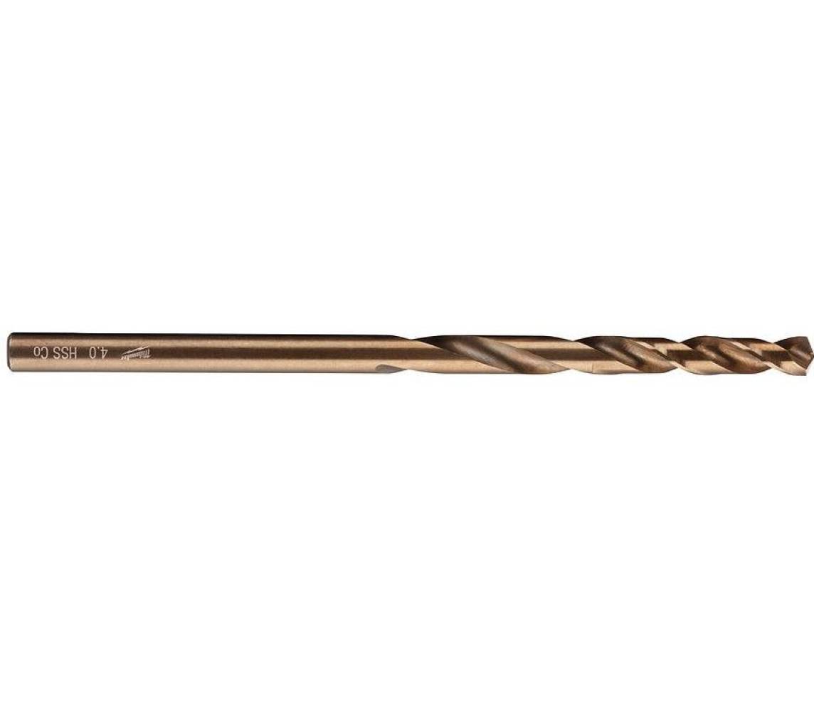 Metallipuur 4.0mm 2tk red cobalt hss-g din 338 Milwaukee