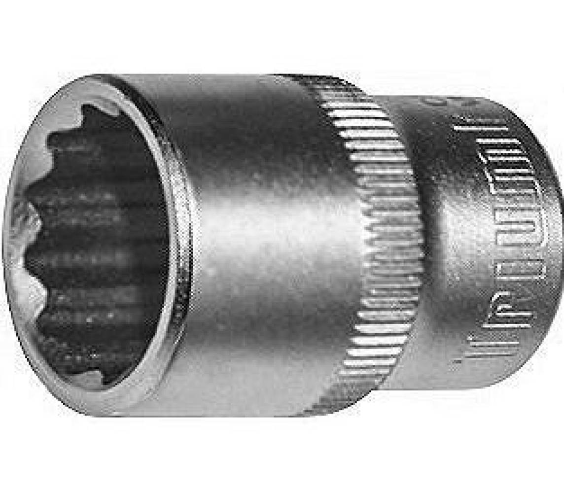 1/4" tollmõõdus padrun lühike 3/16". 12-kant Triumf