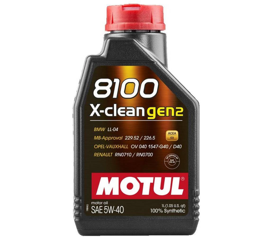 Motul 8100 x-clean gen2 5w40 c3 1L