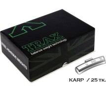Veljetasakaalud 25x50g. tsink. kaubiku plekkv. (trax 840c) karp (25tk)