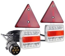 Комплект светодиодных задних фонарей для тележки с магнитом