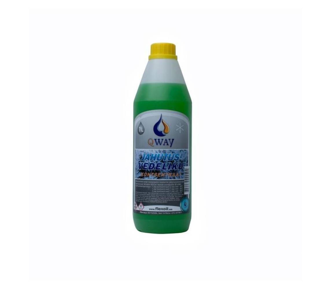 Jahutusvedeliku kontsentraat QWAY -80*C, 1L (roheline)