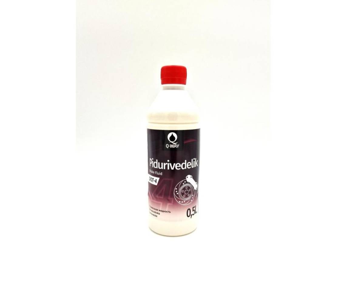 Pidurivedelik QWAY DOT-4 0,5L