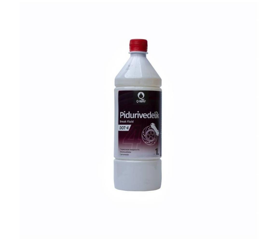 QWAY тормозная жидкость DOT 4, 1 л