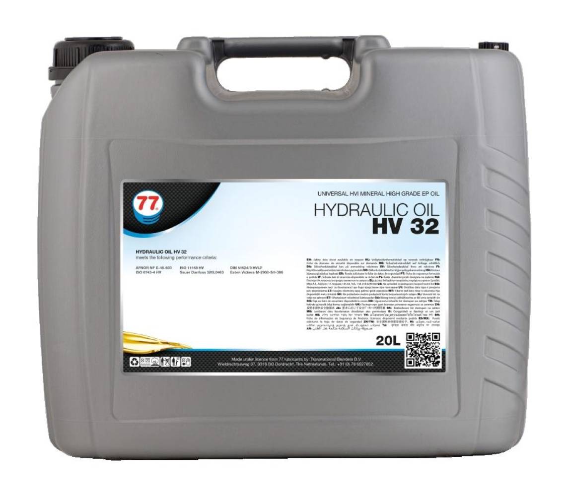 77 HYDRAULIC OIL HV 32 20L (HVLP)