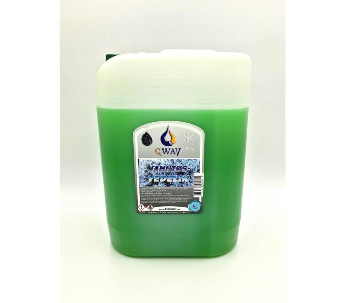 Jahutusvedelik QWAY -36*C, G-11, 10L (roheline)