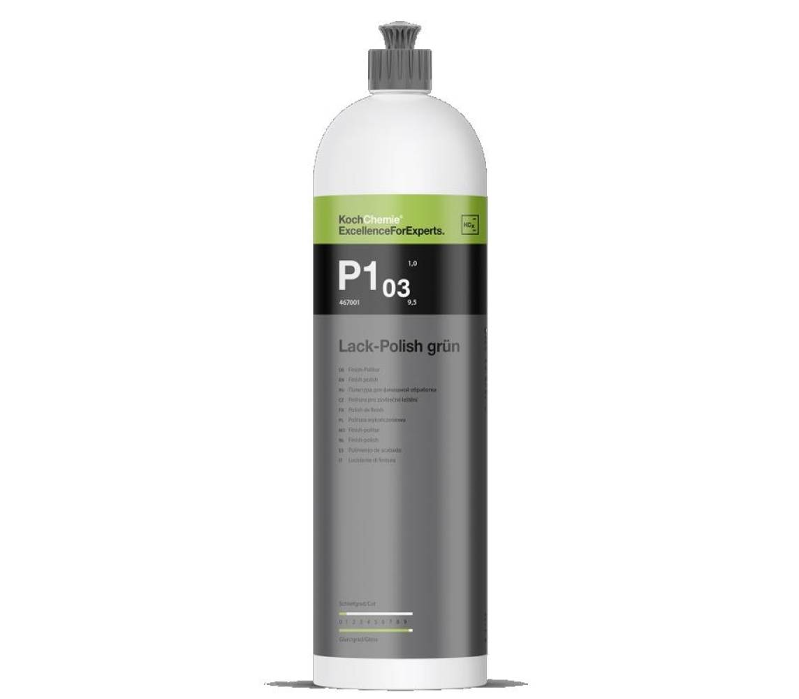 KCU P1.03 LACK-POLISH grün, poleerimispasta 1L