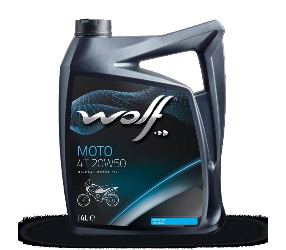 Wolf Moto 4T 20w50 4L