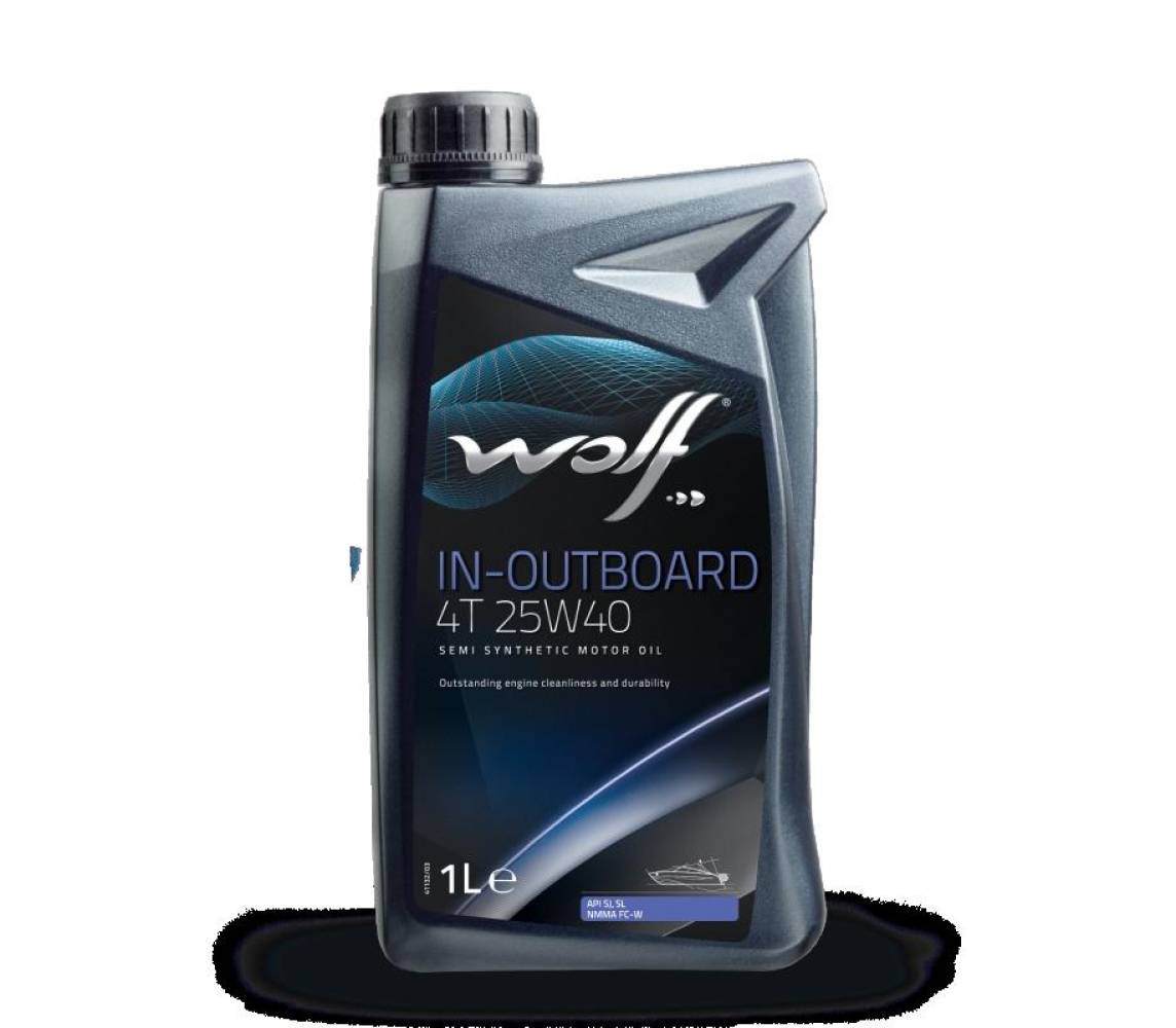 Wolf In-Outboard 4T 25w40 1L