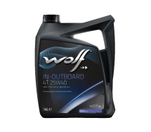 Wolf In-outboard 4T 25w40 4L