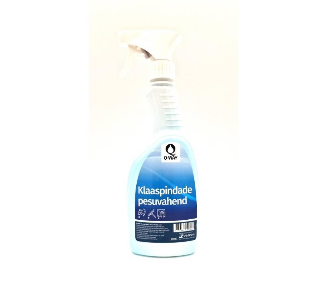 Klaaspindade pesuvahend QWAY 500ml