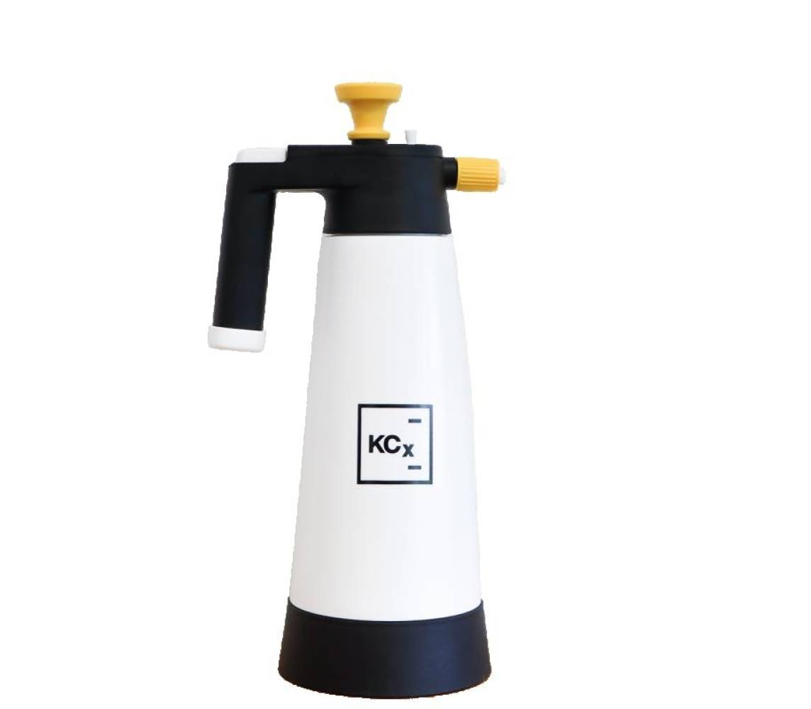 KCU DPZ Pressure Foam Sprayer — пеногенератор‑распылитель, щёлочестойкий, 2,0 л (жёлтый)