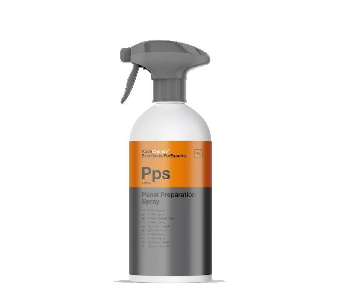 KCU Pps PANEL PREPARATION SPRAY alkoholipõhine õlide ja vahade eemaldaja 500ml prits
