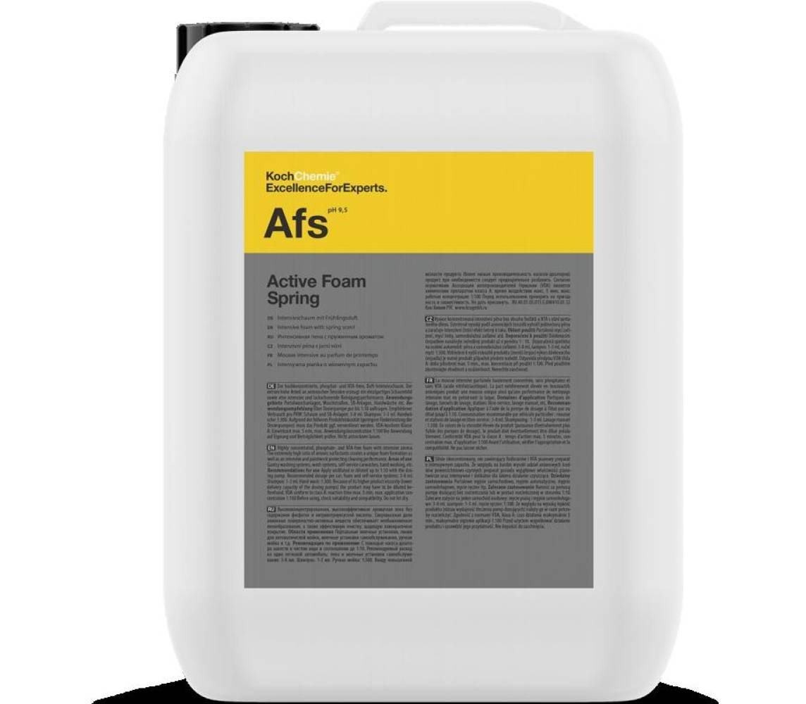 KCU ACTIVE FOAM SPRING, aktiiv-vaht lõhnaga 21kg =20L/ tk