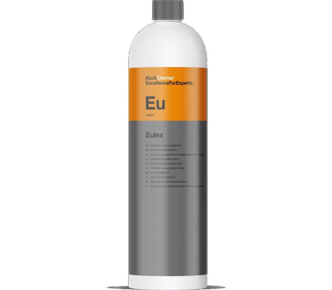 KCU Eu EULEX lahusti liimi-, vaigu-, tõrva ja määrdeplekkide eemaldamiseks 1L