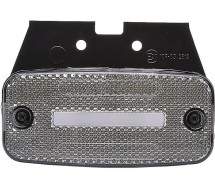 Küljetuli riba-LED 12/24v. 110x52mm valge jalaga