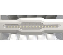 Kaugtuli/parktuli LED kandiline 70/1.5w. 241x169mm. 12/24v 4000lm combo ece