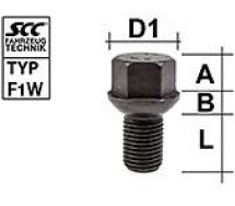 Polt pk14x1.50/19/19 (pk/r14. p36. ch19) VW t3