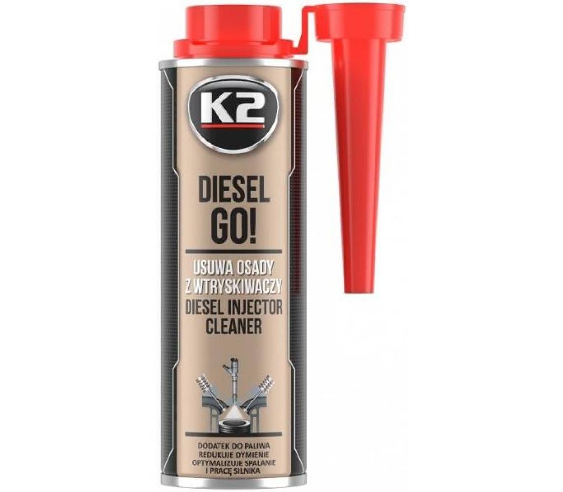 K2 diesel go! diislikütuse lisand 250ml 50-70l-le