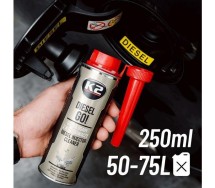 K2 diesel go! diislikütuse lisand 250ml 50-70l-le