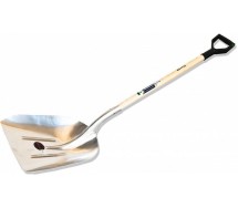 Labidas/kühvel alumiinium. adr sädemevaba. puidust vars 1380x380mm lz big