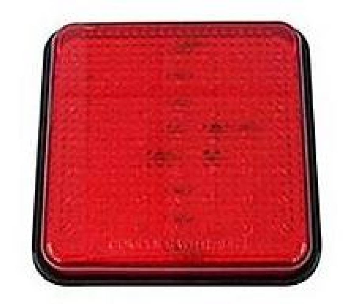 LED tagatuli. kandiline 1-os. punane 100x100mm