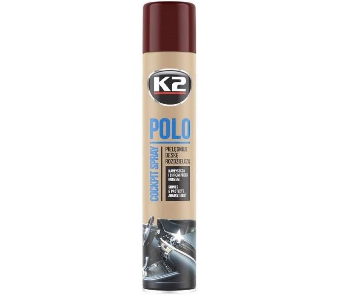 K2 polo cockpit cola läikiv salongihooldusvahend 750ml/ae