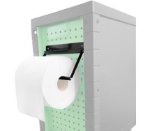 Paberirulli hoidik tööriistakärule. must perfo -10x10mm/28mm JBM*