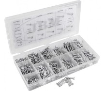 550-os. kruvide komplekt (faasitud pea) tsingitud 2.8-4.8mm eri pikkused JBM