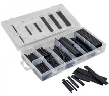 127-os. termokahanevate juhtmeisol. kompl. 2-13mm must JBM