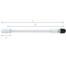 Ventiilipikendus 170mm. plast (v9-16-6) wonder