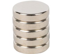 Magnetid ümmargused. diam. 15mm 5tk/kompl. neodymium) JBM*