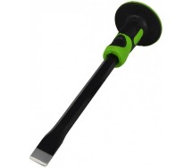 Meisel lapik 350mm. kaitsekäepide. teras steel45 (hrc47-50) JBM