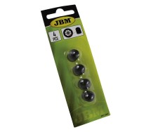 Plastist ventiilikorkide komplekt 4tk. riputuspakend JBM*