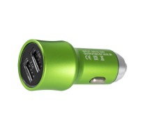 2xusb adapter 12/24v sigareti süütajasse 1.0a/2.1a JBM