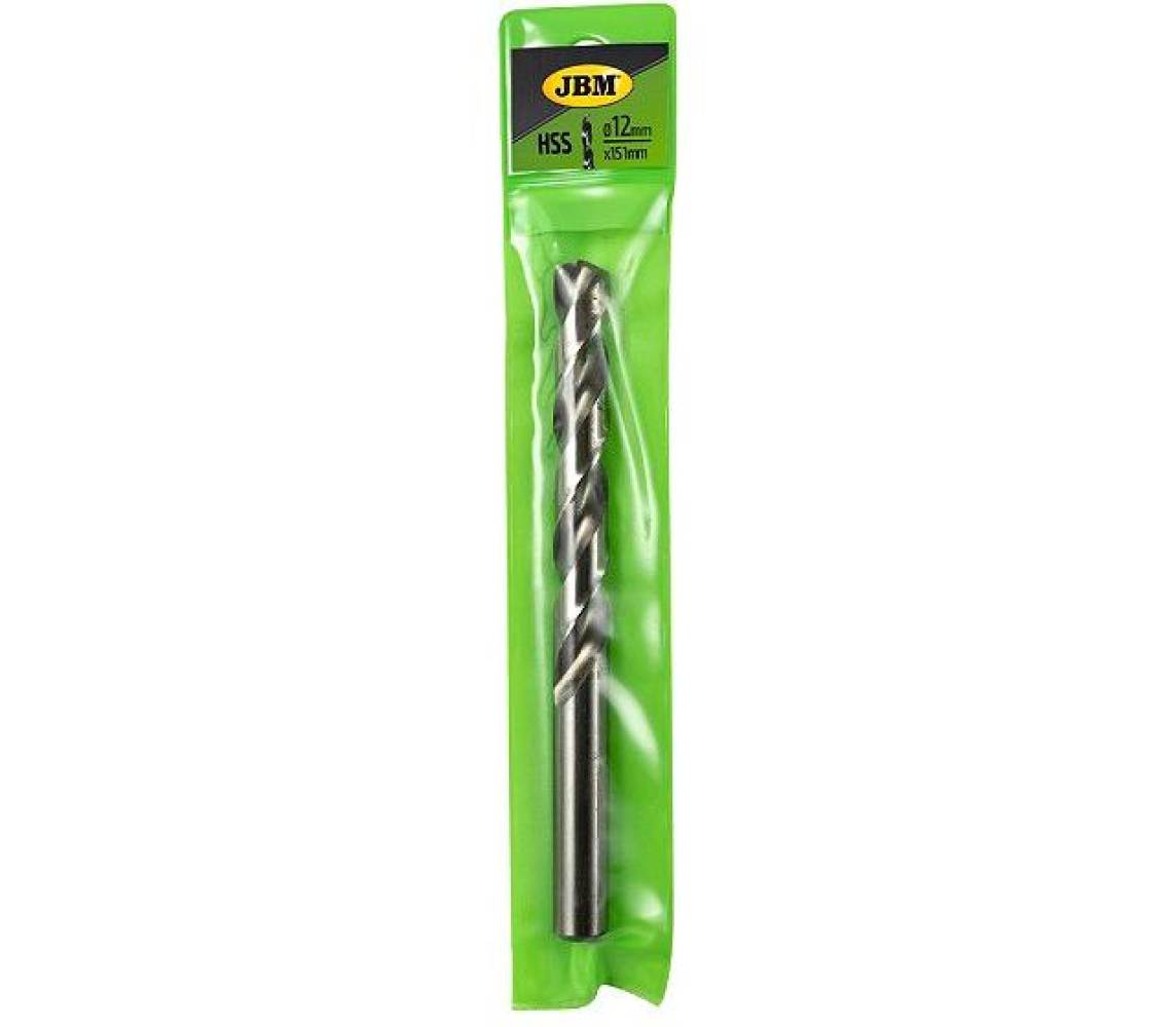 Metallipuur hss-g/4341 12.0x151mm. riputuspakend 1tk JBM
