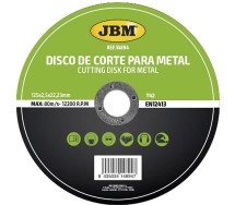 Monokristall alumiiniumoksiid lõikeketas metallile/terasele 125x2.5mm JBM