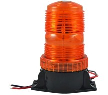 Kollane vilkur "strobo". 12v-110v h131mm. diameeter 61mm ce JBM