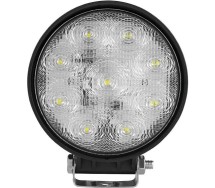 Töötuli ümmargune 1450lm. läbimõõt 125mm hajutatud. 10-40v. IP68 JBM