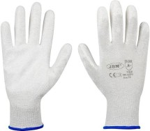 Lõikekindlad töökindad "anti-cut+touchscreen" 10". riputuspakend JBM