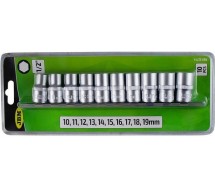 10-os. 1/2" padrunite komplekt 10-19mm. siinil JBM