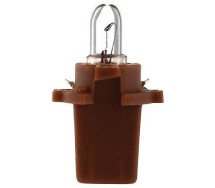 24V 1,2W цоколь B8,7d КОРИЧНЕВЫЙ
