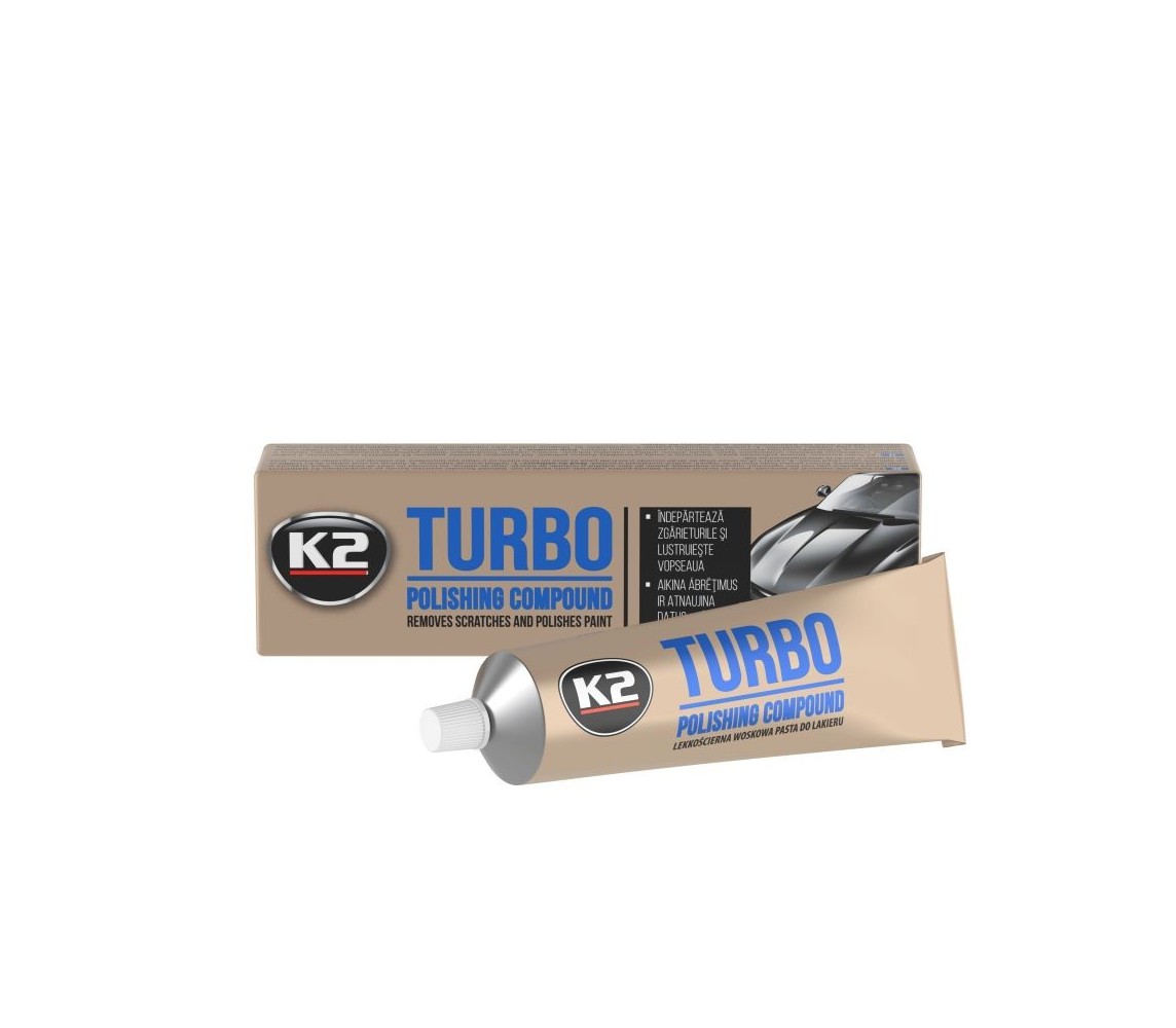 Восковая полировочная паста K2 Turbo 120г