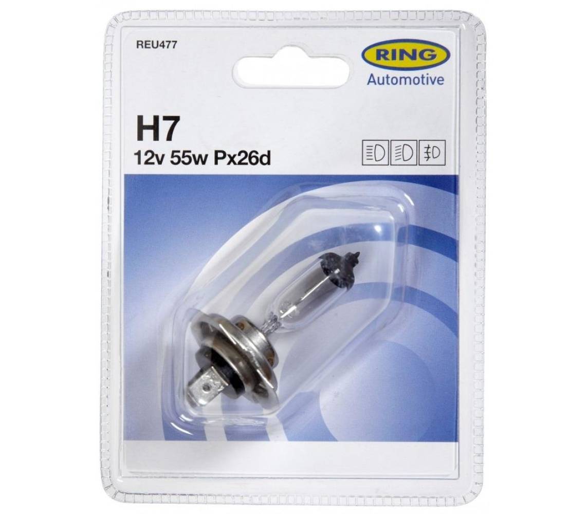 12V 55W H7 БЛИСТЕР