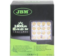 Töötuli 9-48v 16-LED 48w "hotspot" 2800lm IP68 JBM