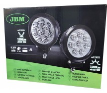Töötuli 8 LED 80w "OEM" scattered. 9-36v. 7200lm. IP68 JBM