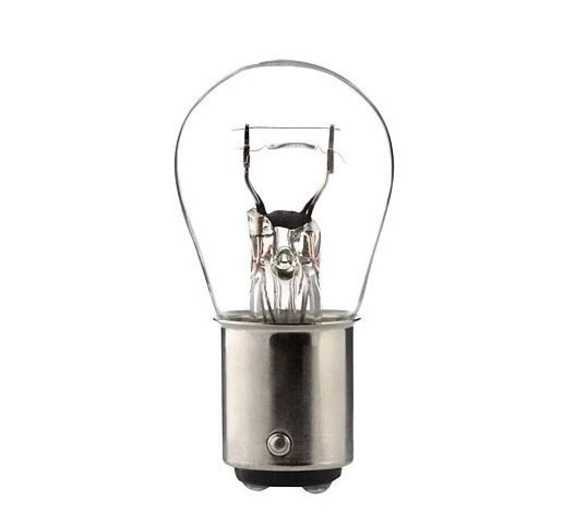 12V 21/4W Sokkel BAZ15d MITTE STANDARD