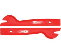 2-os. kompl. tööriist liimitavate raskuste eemaldamiseks KS Tools