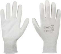 Lõikekindlad töökindad "anti-cut+touchscreen" 9". riputuspakend JBM*